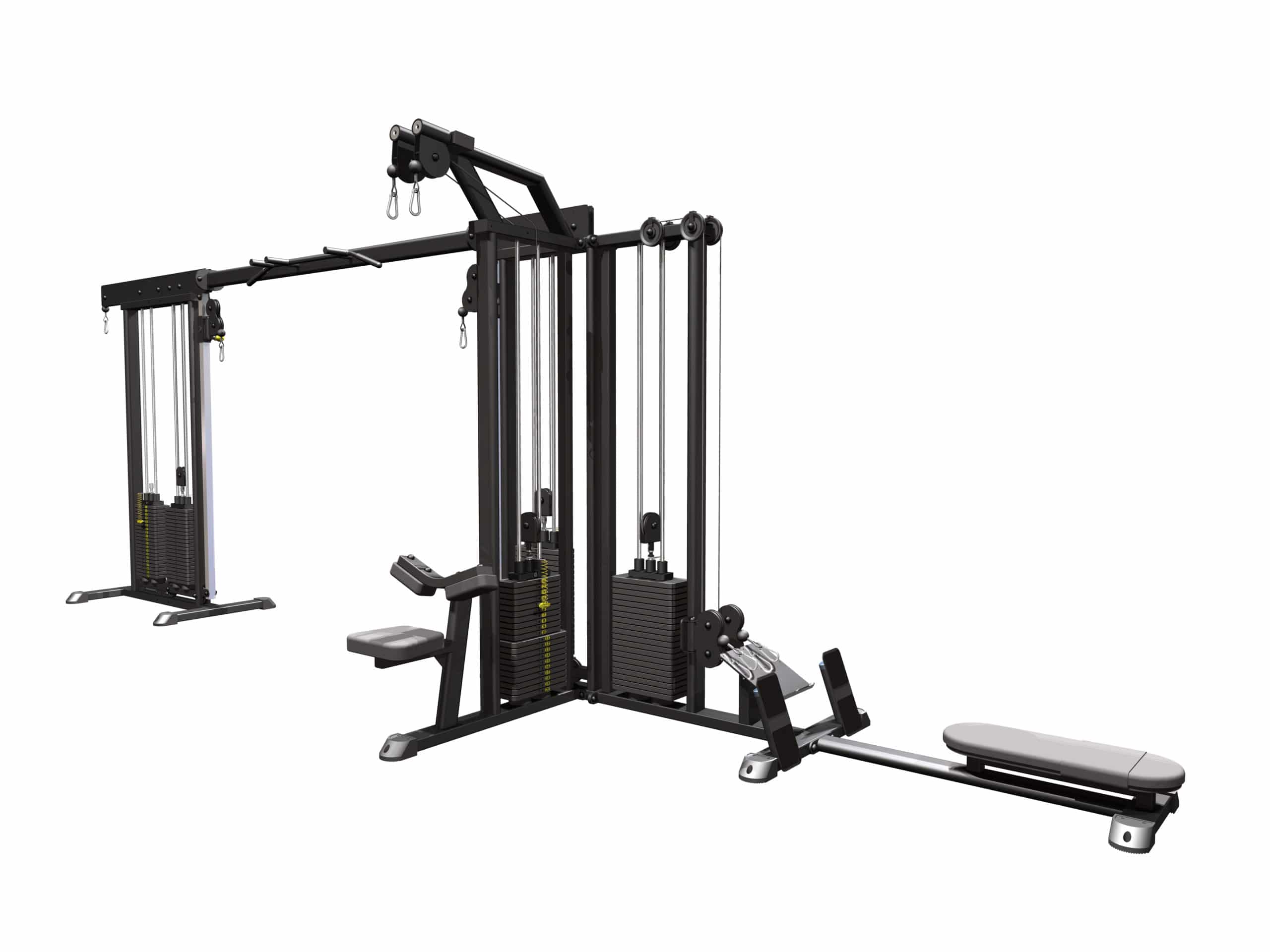 5 Stack Multi Station Gym (inc. Cable Crossover)